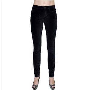 Joes Jeans Velvet Pants in Black size 28